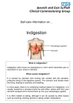 Indigestion - Grove Medical Centre