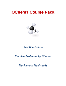 OChem1 Course Pack