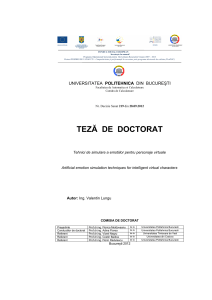 teză de doctorat - AI-MAS