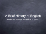 History of English Part IB