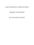lake minneola high school american history eoc review packet