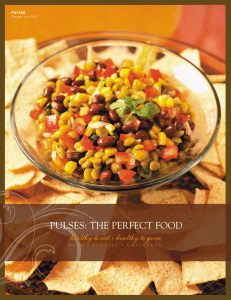 Pulses: The Perfect Food
