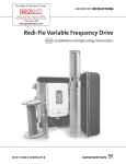 Redi-Flo Variable Frequency Drive Manual