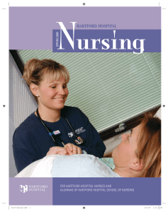 Hartford Hospital Nursing Magazine, Spring 2005