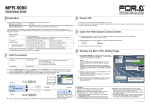 MFR-5000 Setup guide[PDF:137.2KB]