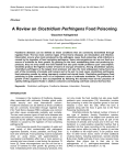 A Review on Clostridium Perfringens Food Poisoning