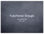 Functional Groups Handout