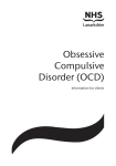 Obsessive Compulsive Disorder (OCD)