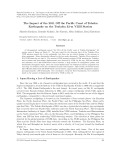 The Impact of the 2011 Off the Pacific Coast of Tohoku Earthquake