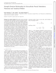 Strength–Duration Relationship for Extracellular Neural Stimulation