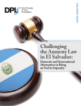 Challenging the Amnesty Law in El Salvador