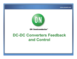DC-DC Converters Feedback and Control
