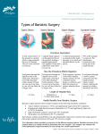 Types of Bariatric Surgery - Bridges Center for Surgical Weight