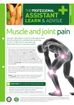 Muscle and jointpain