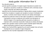 study guide: information flow V