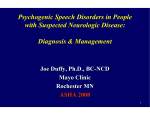 Psychogenic Speech Disorders in People with Suspected