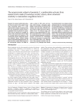 The nonenzymatic subunit of pseutarin C, a