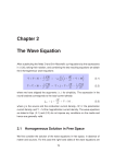 Chapter 2 The Wave Equation