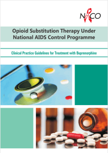 Opioid Substitution Therapy Under National AIDS Control