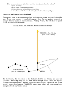 3.1e Finding Polaris and Sirius