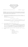 Fall 2001 Term Test One – Solutions