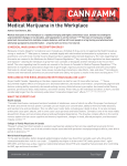 Medical Marijuana in the Workplace