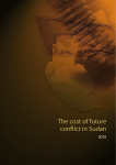 The Cost of future conflict in Sudan