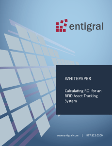 Calculating ROI for an RFID Asset Tracking System