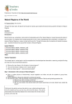 Natural Regions of the World