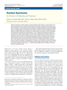 Resistant Hypertension