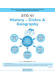 Std. 6, History, Civics and Geography, Maharashtra
