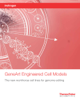 Engineered Cell Models Brochure