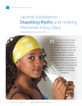 Dispelling Myths and Helping Minorities Enjoy Dairy