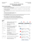 solving rational inequalities