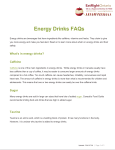 Energy Drinks FAQs