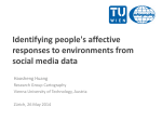 Identifying people`s affective responses to environments from social