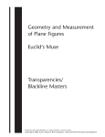 Geometry and Measurement of Plane Figures Euclid`s Muse