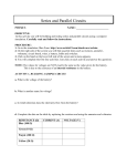 Series And Parallel Circuits