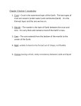 Chapter 3 Section 1 vocabulary 1. Crust – Crust is the outermost