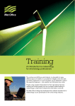 wind energy training datasheet