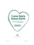 I Love God`s Green Earth - Tyndale House Publishers