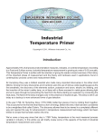 Industrial Temperature Primer - Wilkerson Instrument Co., Inc.