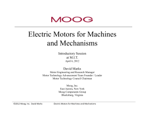 Electric Motors for Machines and Mechanisms - Fab Central