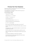 Term Test 2 PDF File - Department of Mathematics, University of