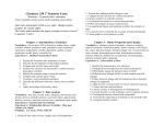 Chemistry 250 1st Semester Exam