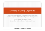 Diversity in Living Organisms