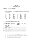 STA-2023 Statistics for Business, Supplementary Exercises