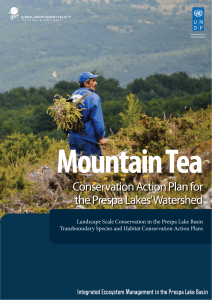 Conservation Action Plan for the Prespa Lakes` Watershed