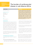The burden of cardiovascular disease in sub