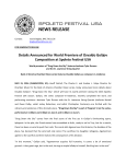 news release - Spoleto Festival USA